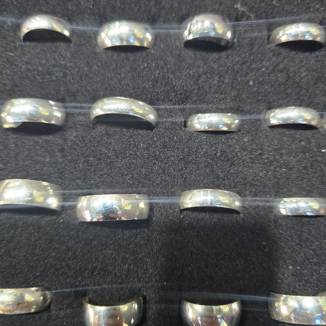 925 Sterling Silver Wedding Bands Various Sizes & Widths Starting $29.99