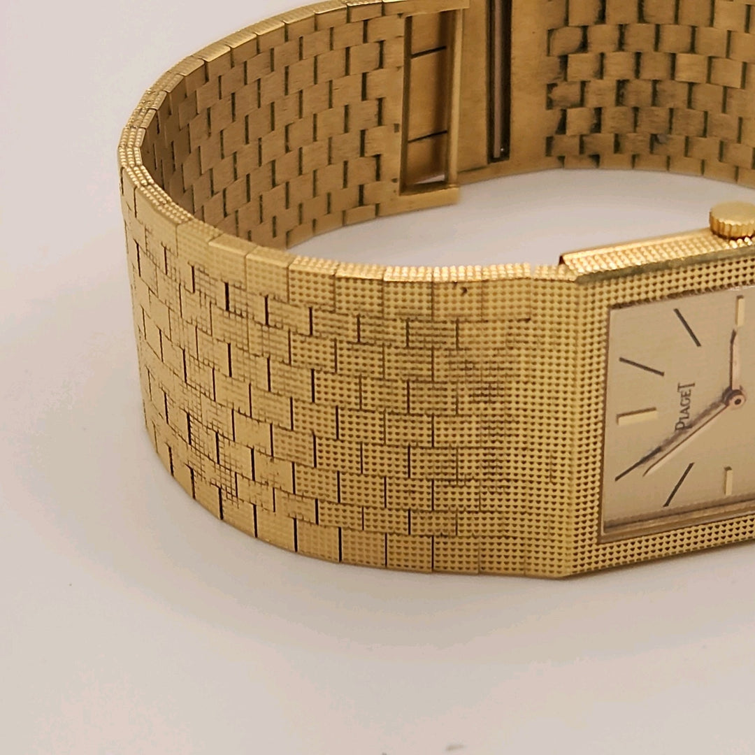18k Yellow Gold Vintage Piaget Ref # 9131C4 Watch
