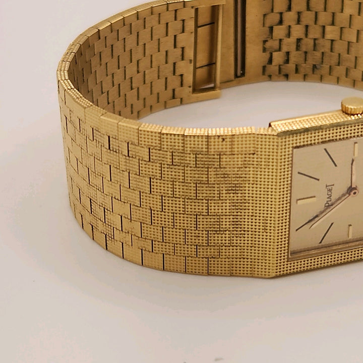 18k Yellow Gold Vintage Piaget Ref # 9131C4 Watch