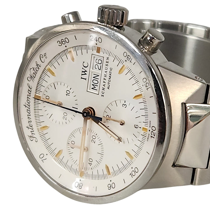 IWC Schaffhausen Automatic Chronograph Day-Date Stainless Steele watch