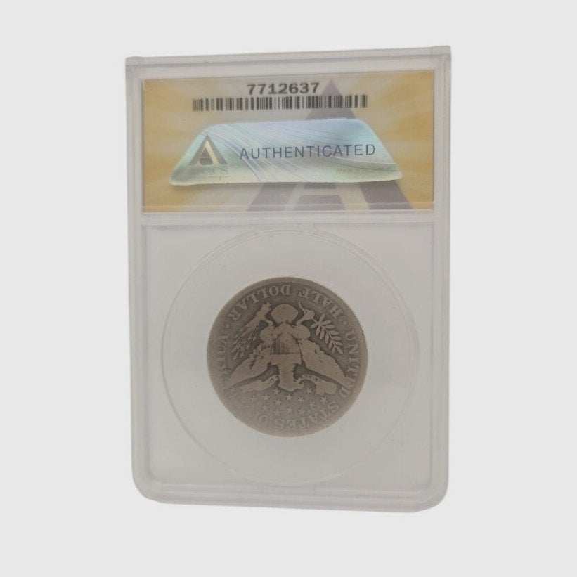 1908 50c Silver Barber Half-dollar G-6 ANACS