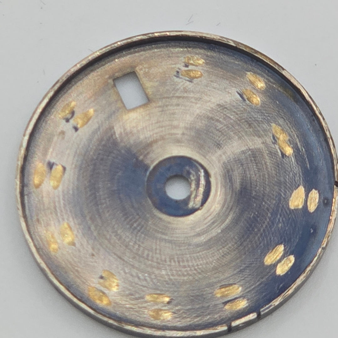Rolex Oyster Perpetual Date 26mm Blue Dial Gold Markers Vintage 19.86mm
