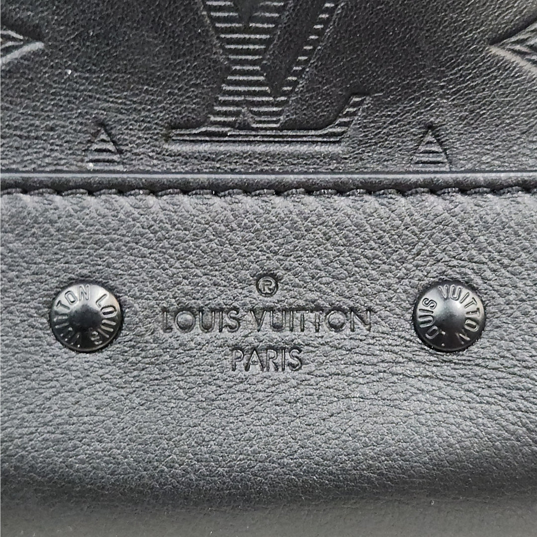 Louis Vuitton Monogram Shadow Embossed Leather Back pack