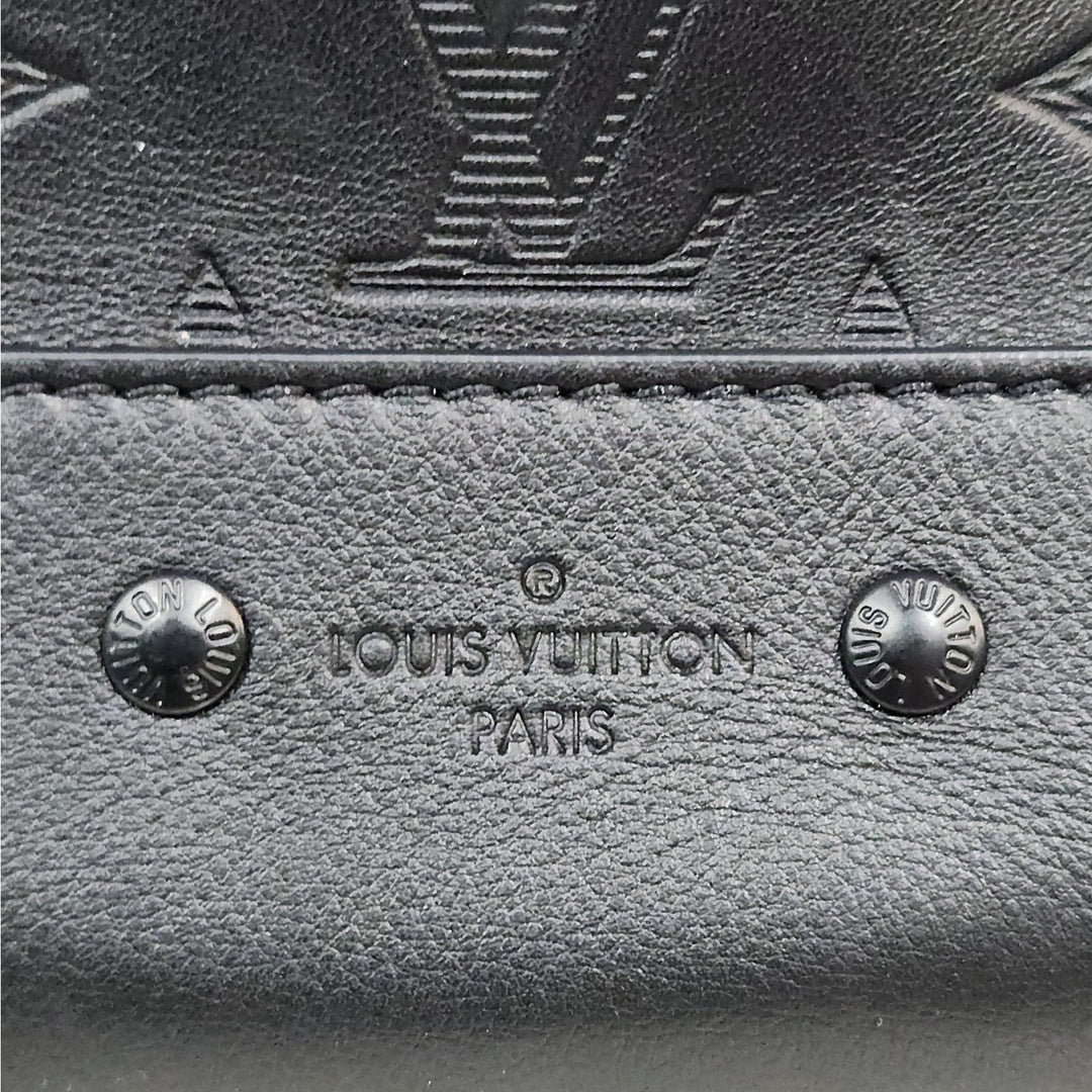 Louis Vuitton Monogram Shadow Embossed Leather Back pack