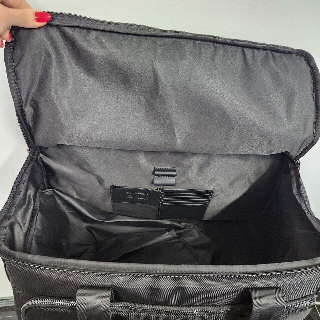 Valentino By Mario Duffle Travel Carry-on Black Color Bag