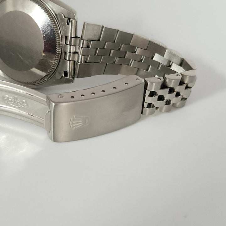 Rolex 31MM Stainless Steel Gray Oyster Perpetual Datejust Watch