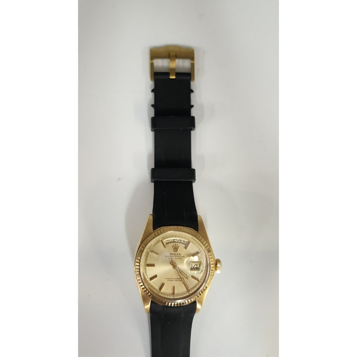 Rolex Day-Date 36 Solid 18K Yellow Gold Automatic Champagne Dial 1803