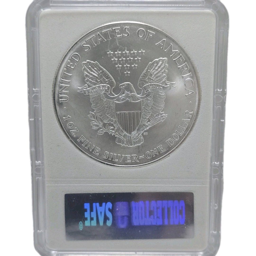 2001 American Silver Eagle, 1 Oz Fine .999 Silver USA $1 Brilliant Uncirculated
