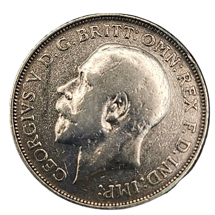 Great Britain 1912 Silver One Florin George V Coin