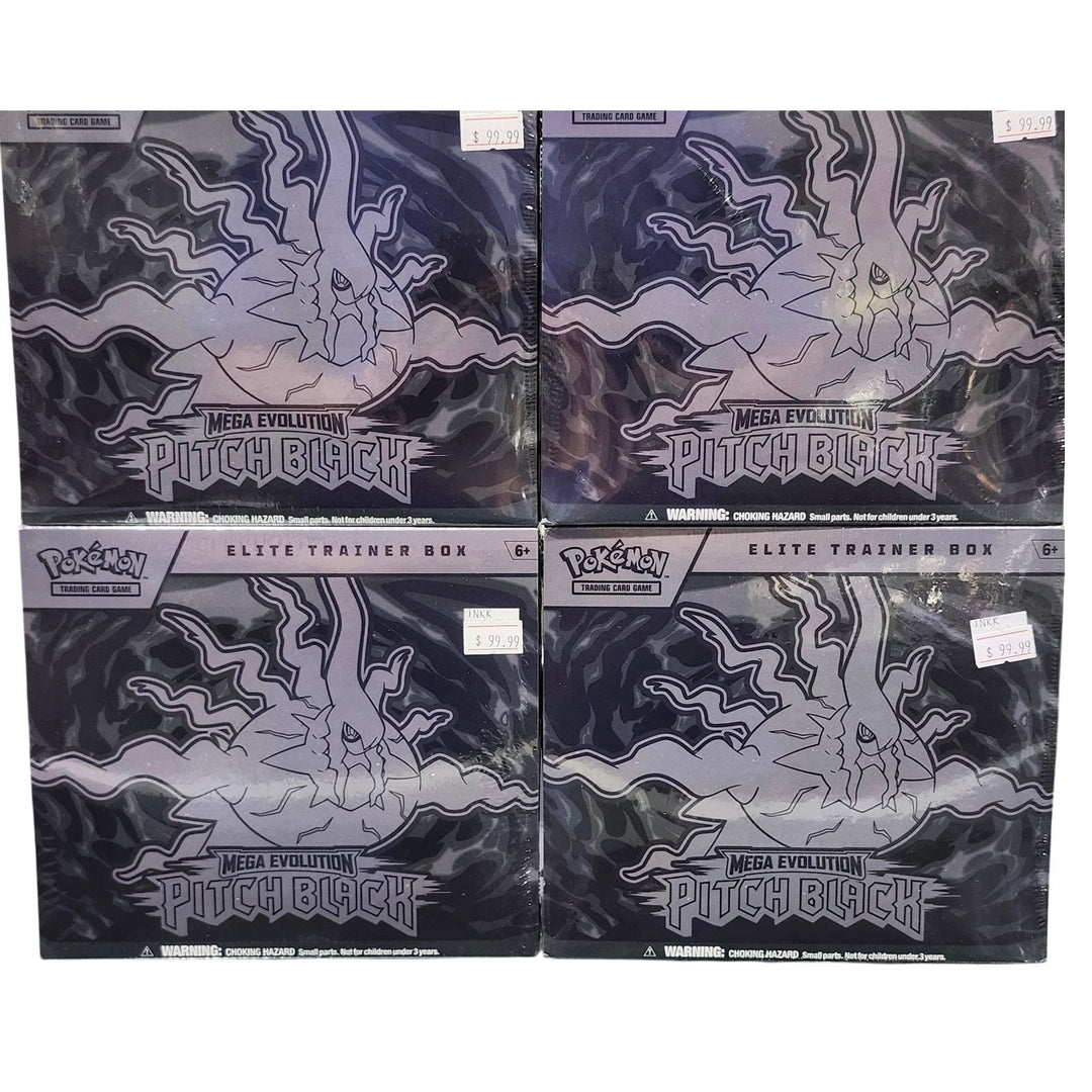 Pokémon TCG: Mega Evolution - Pitch Black Elite Trainer Box (ETB) - Sealed / New