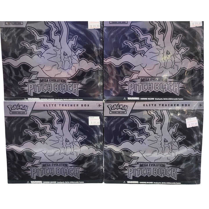 Pokémon TCG: Mega Evolution - Pitch Black Elite Trainer Box (ETB) - Sealed / New