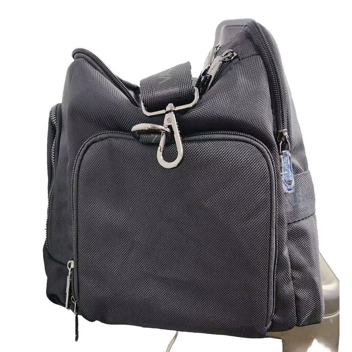 Valentino By Mario Duffle Travel Carry-on Black Color Bag