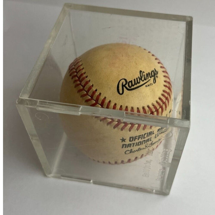 Hank Aaron Autographed Baseball Authentic