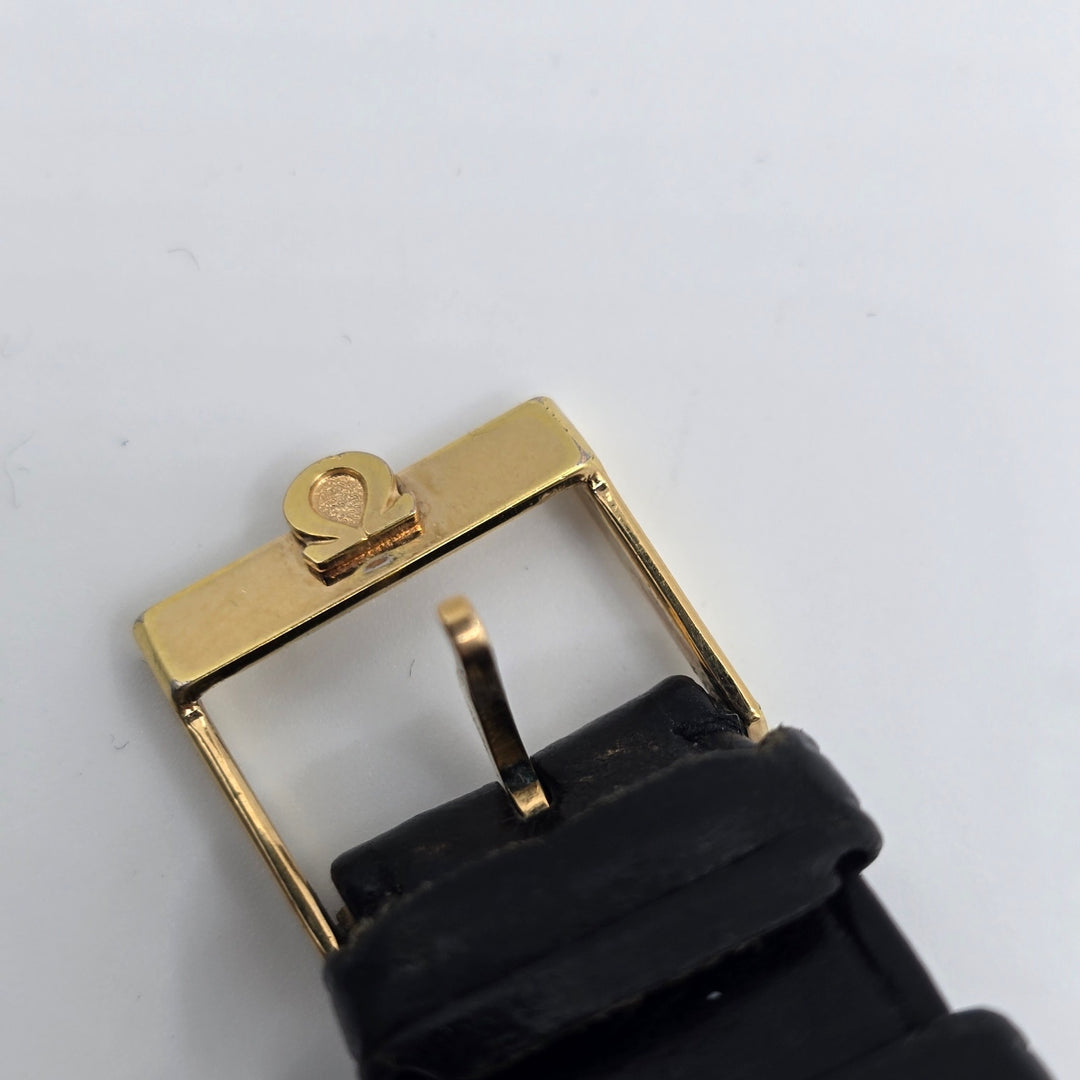 Vintage Omega 14K Solid Gold Men’s Manual-Wind Dress Watch