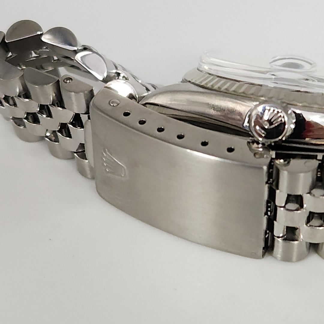 Rolex Datejust 36mm Black Dial Ref.16014 Jubilee Bracelet