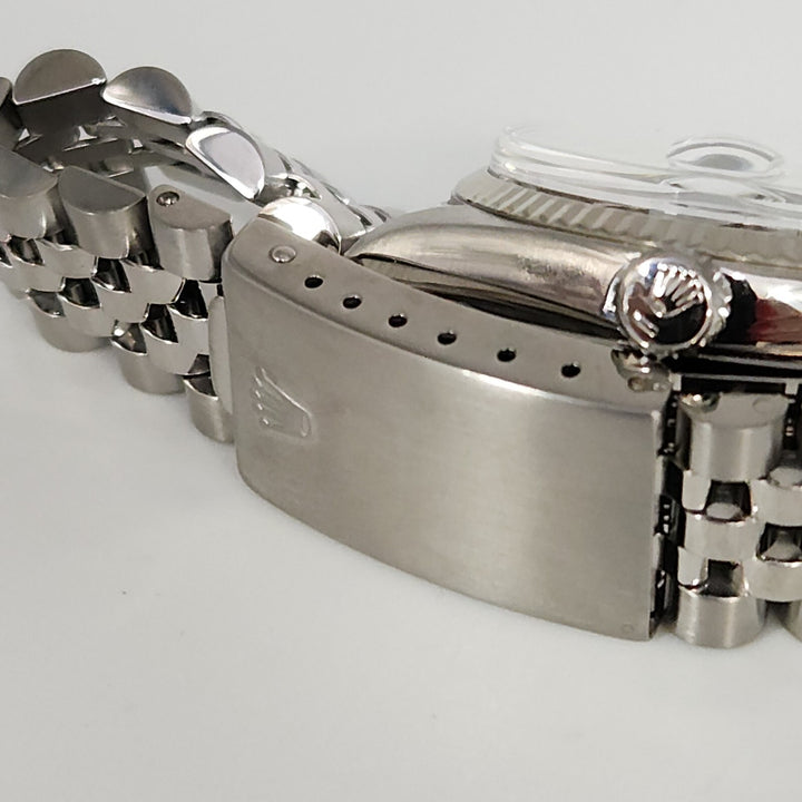 Rolex Datejust 36mm Black Dial Ref.16014 Jubilee Bracelet