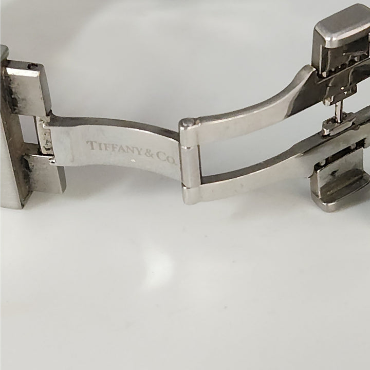Tiffany & Co. T-57 Automatic Chronometer Stainless Steel & Rubber Strap Watch
