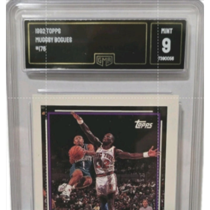 1992 Topps Muggsy Bogues #178  GMA 9 NBA