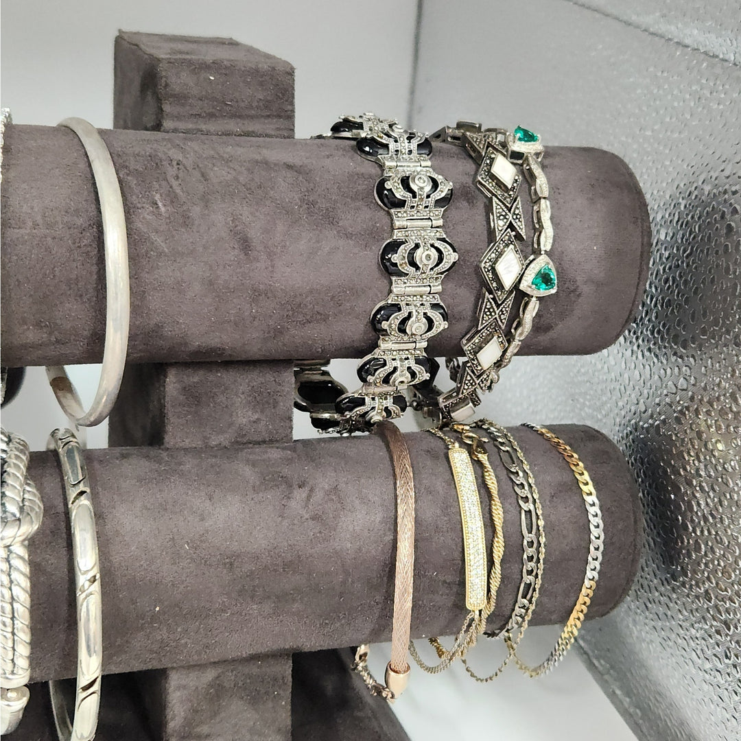 Assorted Sterling Silver Bracelet-New & Pre-Owned Natural Stones & Unique Styles Starting at $29.99