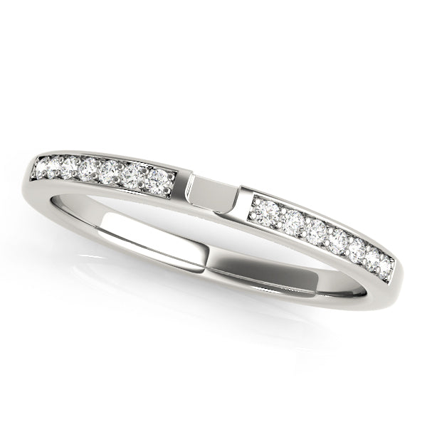 Multi-Diamond Wedding Band