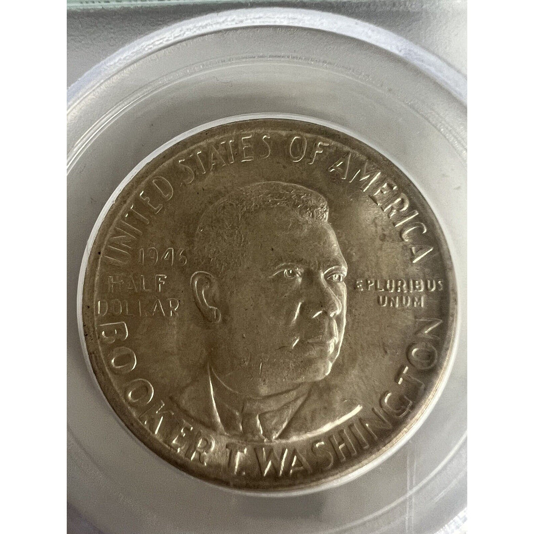 1946-Booker T. Washington Commemorative Half Dollar- PCGS MS-64