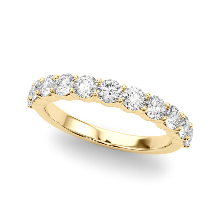 14K Yellow Gold 1/2 CT Diamond Engagement Ring