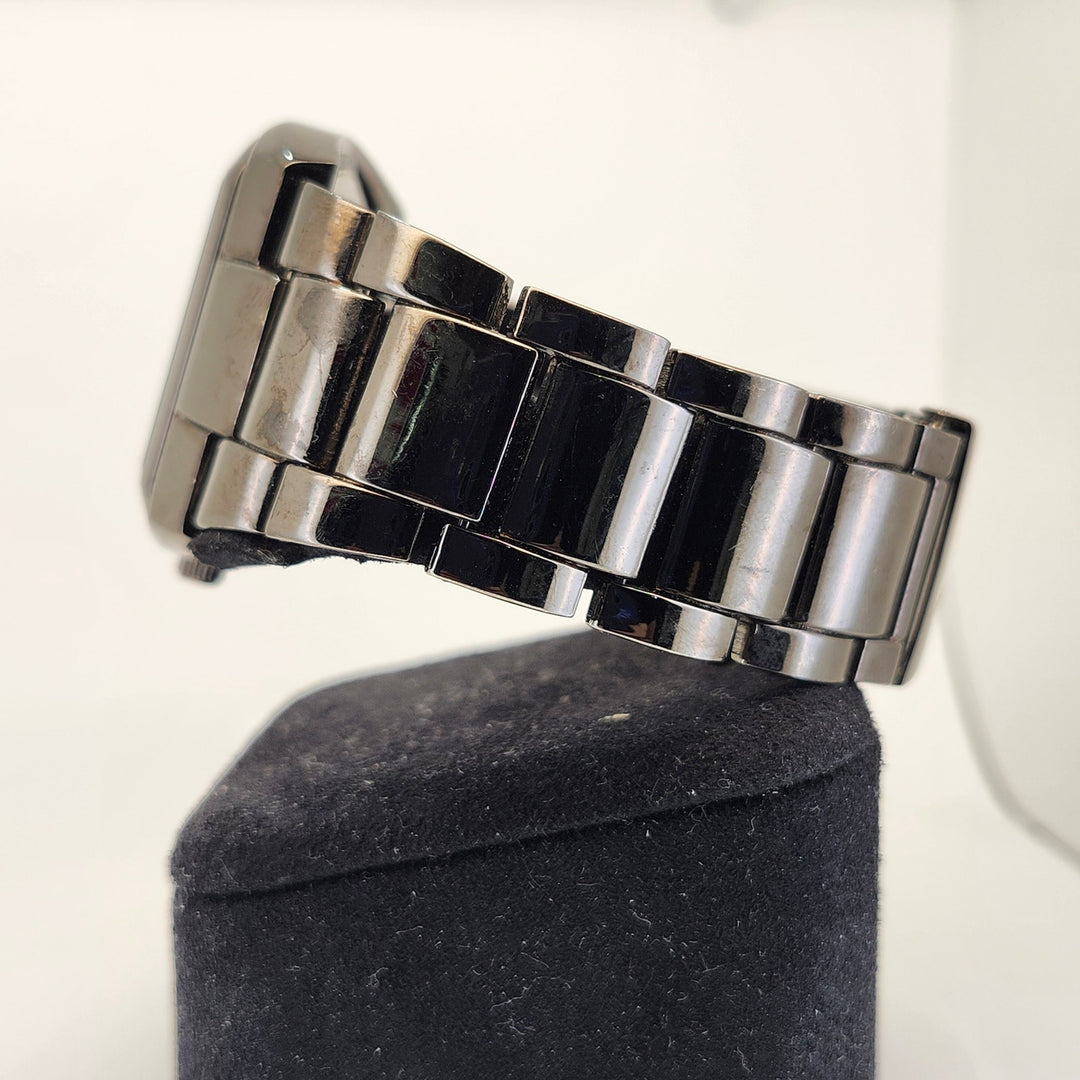 Zoo York Men's Gunmetal Quartz Watch ZY1253/C311-13 Black Dial Tonneau