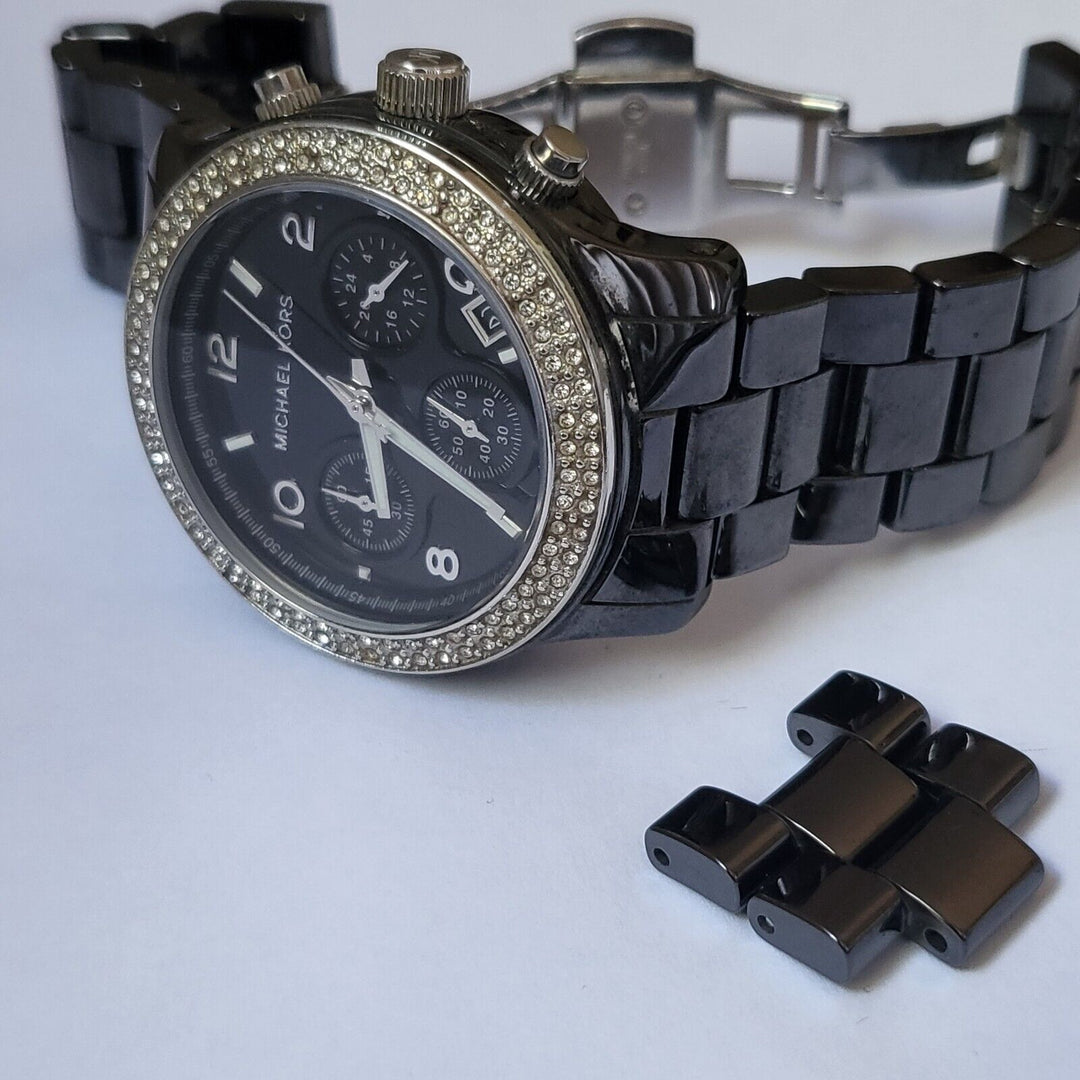 Michael Kors Watch Black Dial