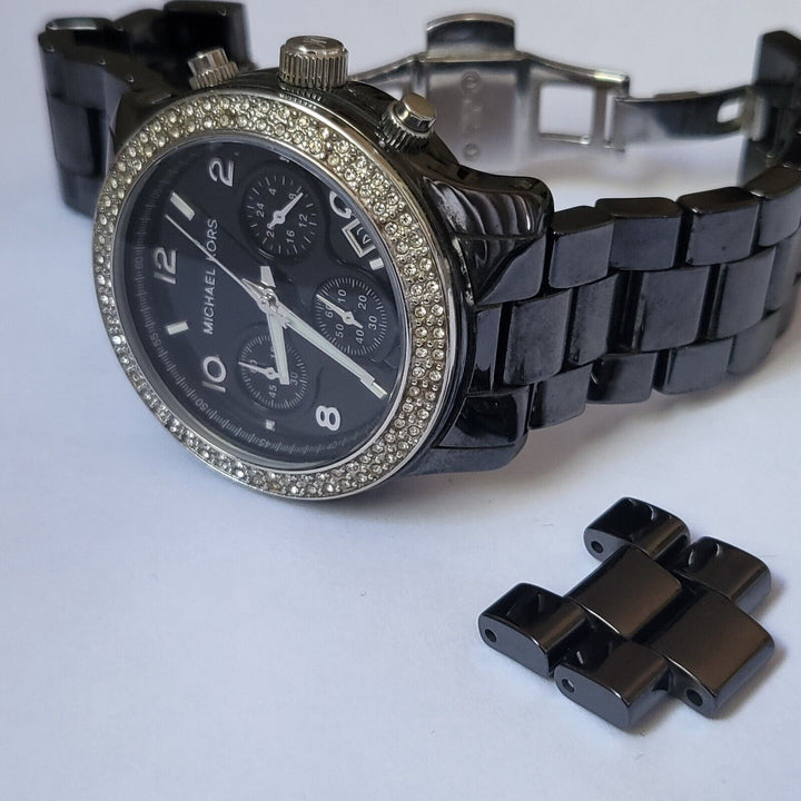 Michael Kors Watch Black Dial
