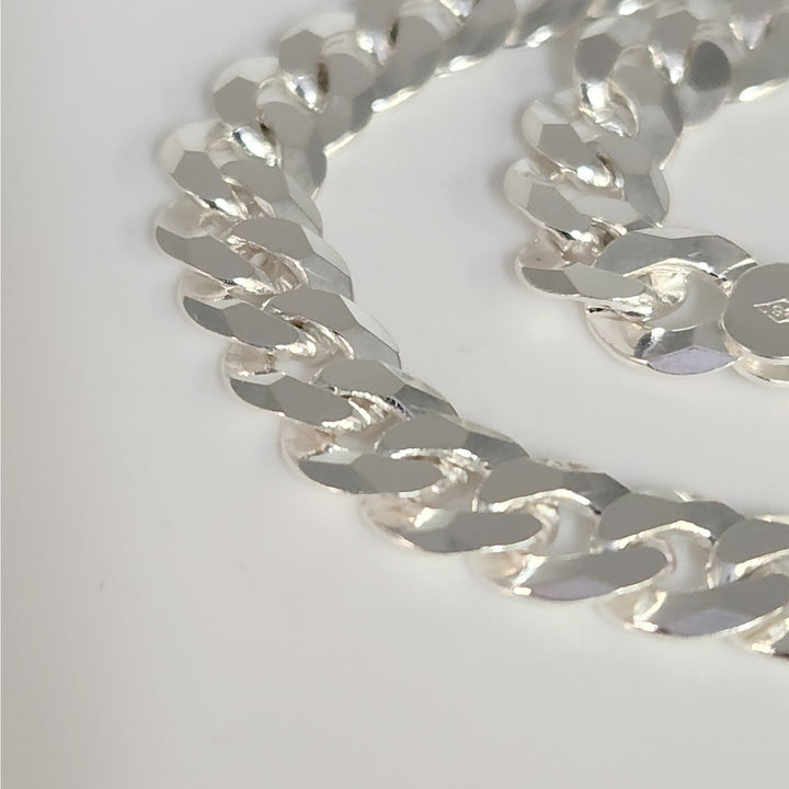 8" Solid 925 Sterling Silver Curb Cuban Link Bracelet Bold Shine