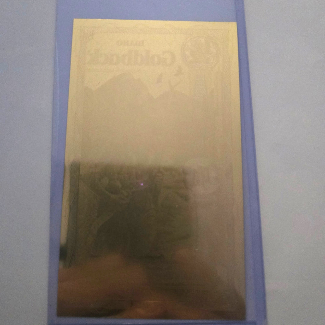 2026 Idaho 1/2 Goldback Aurum 1/2000 oz 24K Gold Note BU