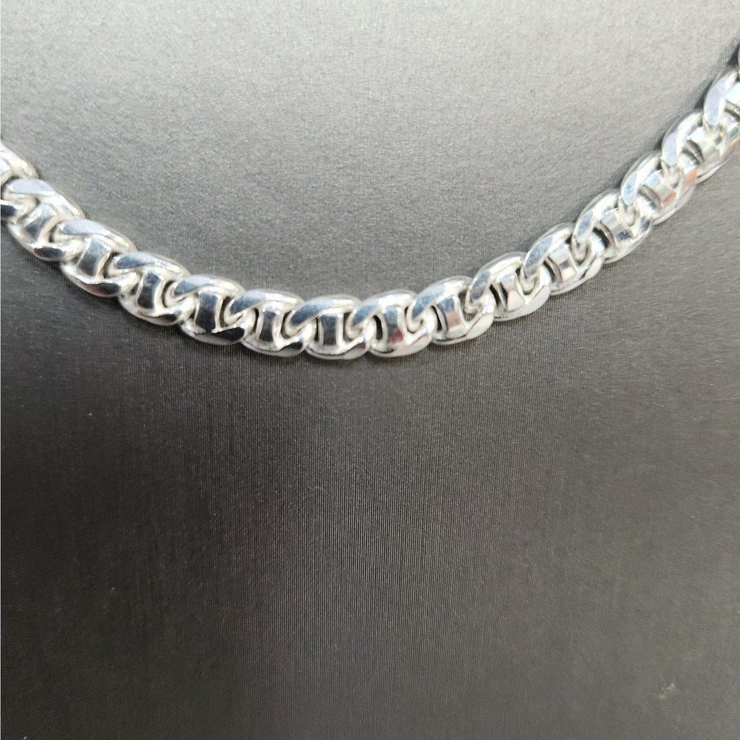 24" Solid 925 Sterling Silver Miami Cuban Link Necklace High Polish Bold Design