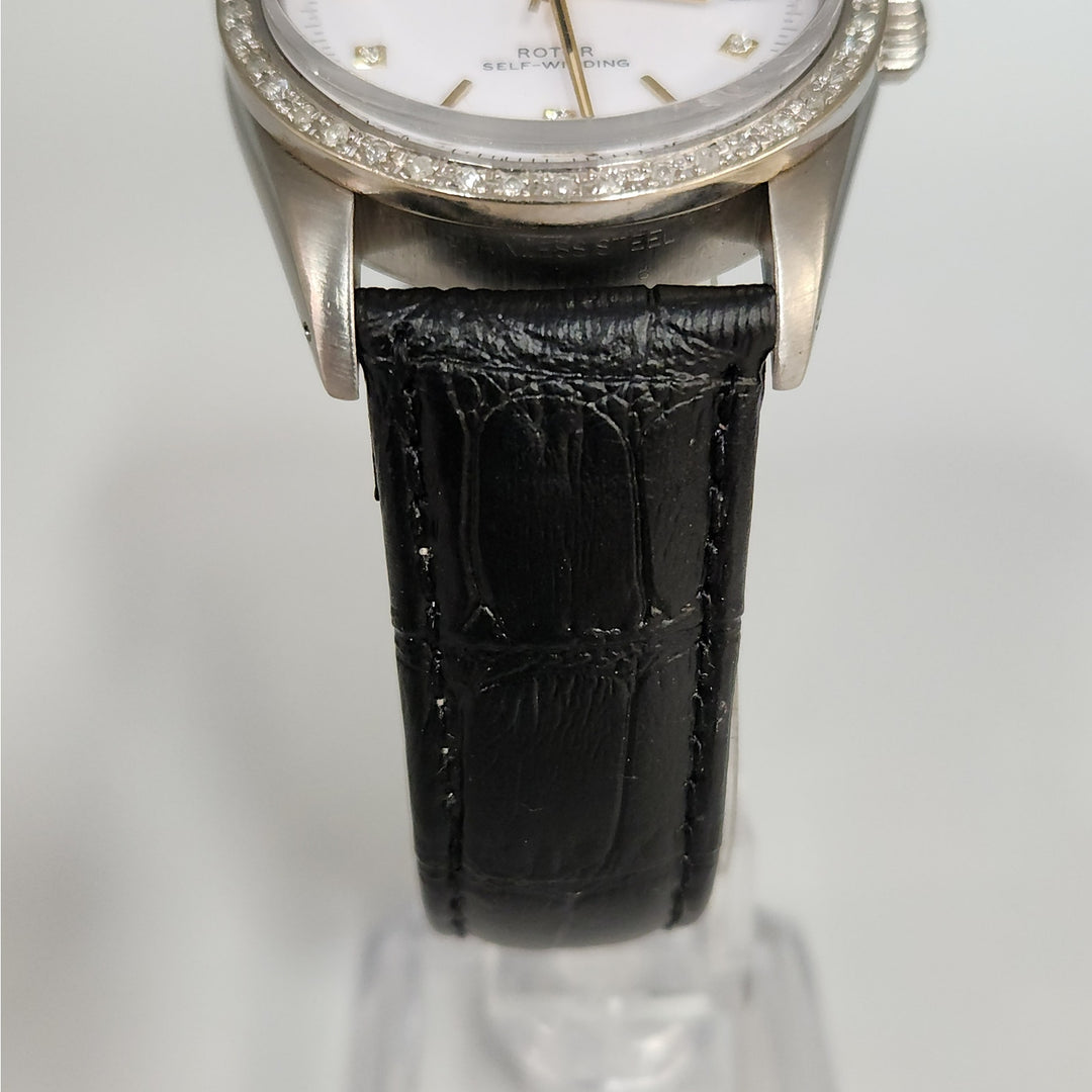 Vintage Tudor Prince Date+Day Ref.94613 Automatic Diamond Dial & Bezel Watch