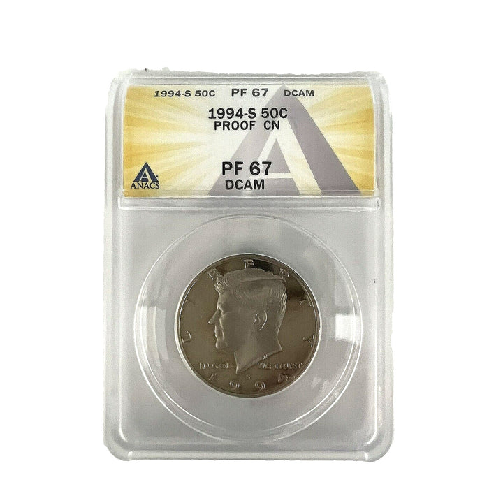 1994-S 50C Kennedy Half Dollar Proof PF 67 DCAM