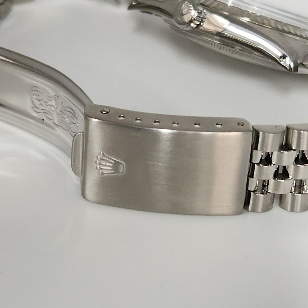 Rolex Datejust 36mm Black Dial Ref.16014 Jubilee Bracelet