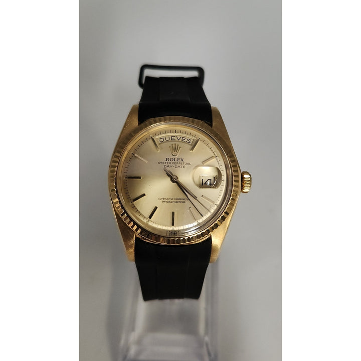 Rolex Day-Date 36 Solid 18K Yellow Gold Automatic Champagne Dial 1803