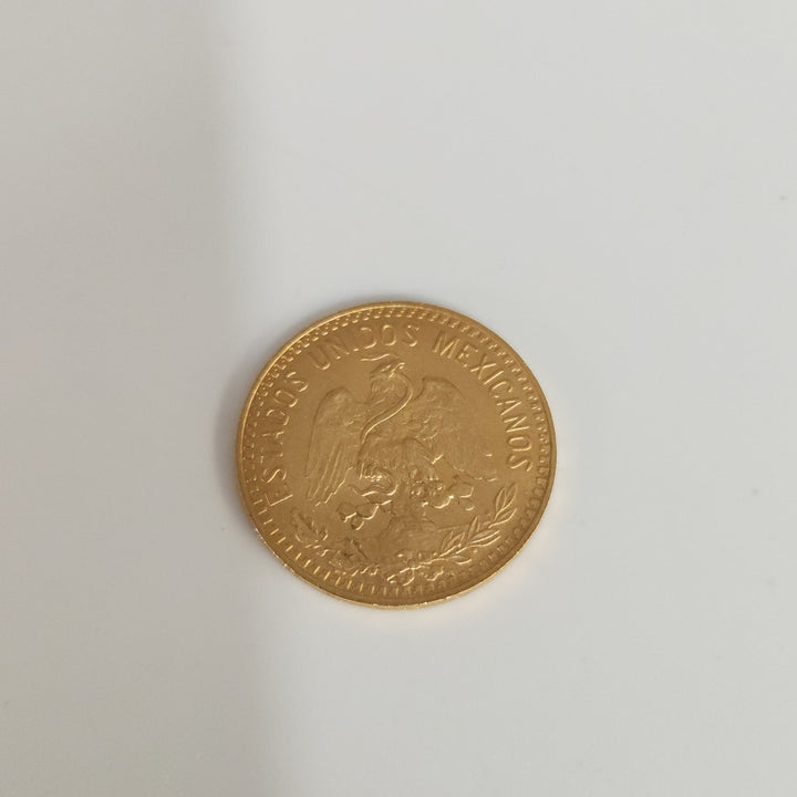 1955 Mexico 22k Gold Cinco Pesos Gold Coin 4.2 Gram