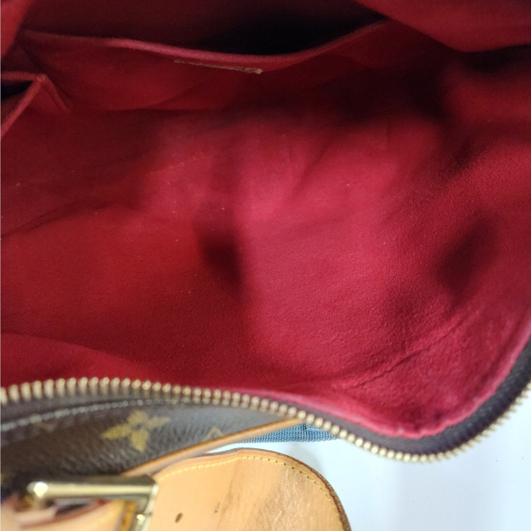 Louis Vuitton Monogram Canvas Crescent Shoulder Bag