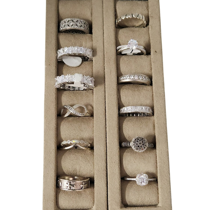 New Sterling Silver Rings Assorted Elegant & CZ Styles Starting at 29.99