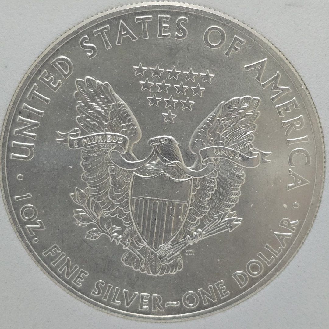 2014 American Silver Eagle, 1 Oz Fine .999 Silver USA $1 Brilliant Uncirculated