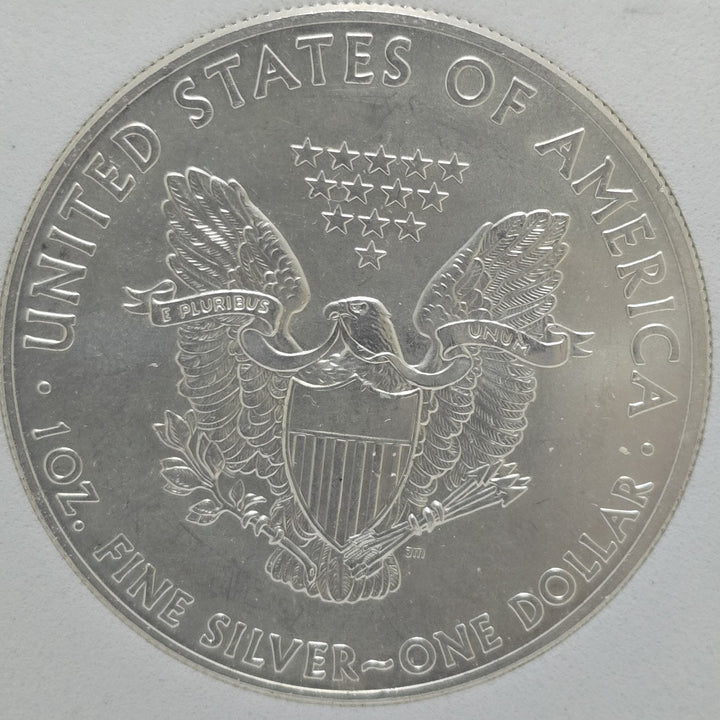 2014 American Silver Eagle, 1 Oz Fine .999 Silver USA $1 Brilliant Uncirculated