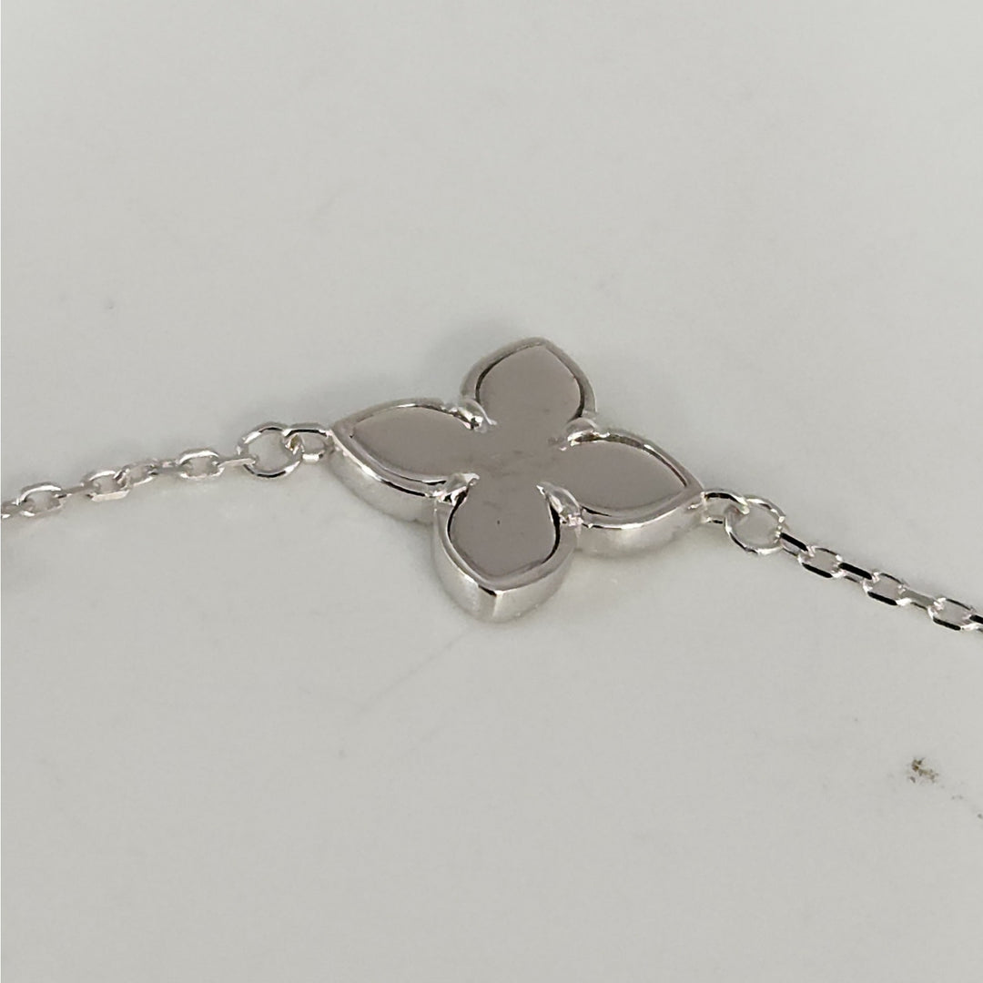 Elegant 925 Sterling Silver butterfly's bracelet 7.5"