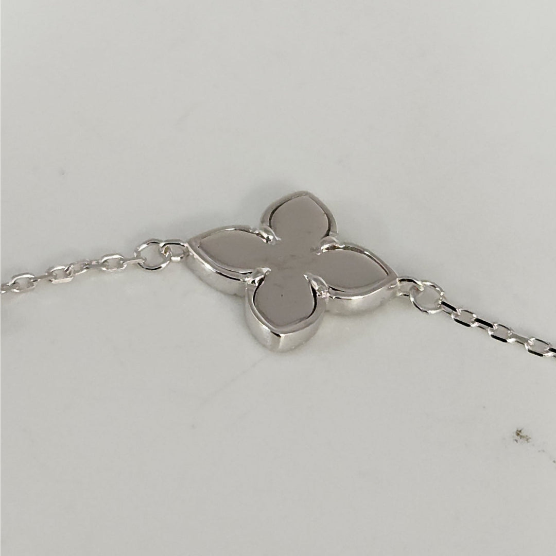 Elegant 925 Sterling Silver butterfly's bracelet 7.5"