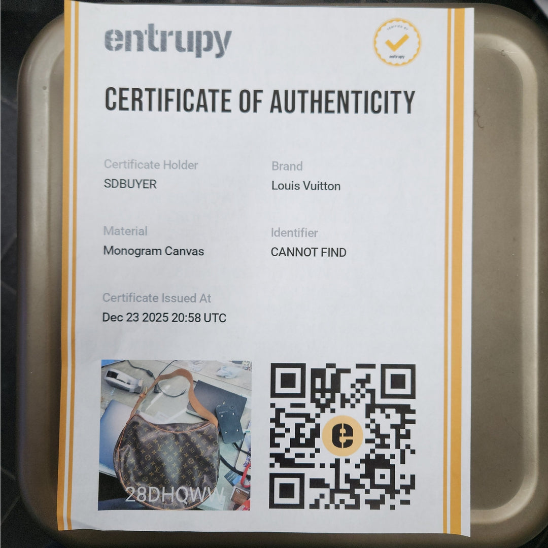 Louis Vuitton Monogram Canvas Crescent Shoulder Bag