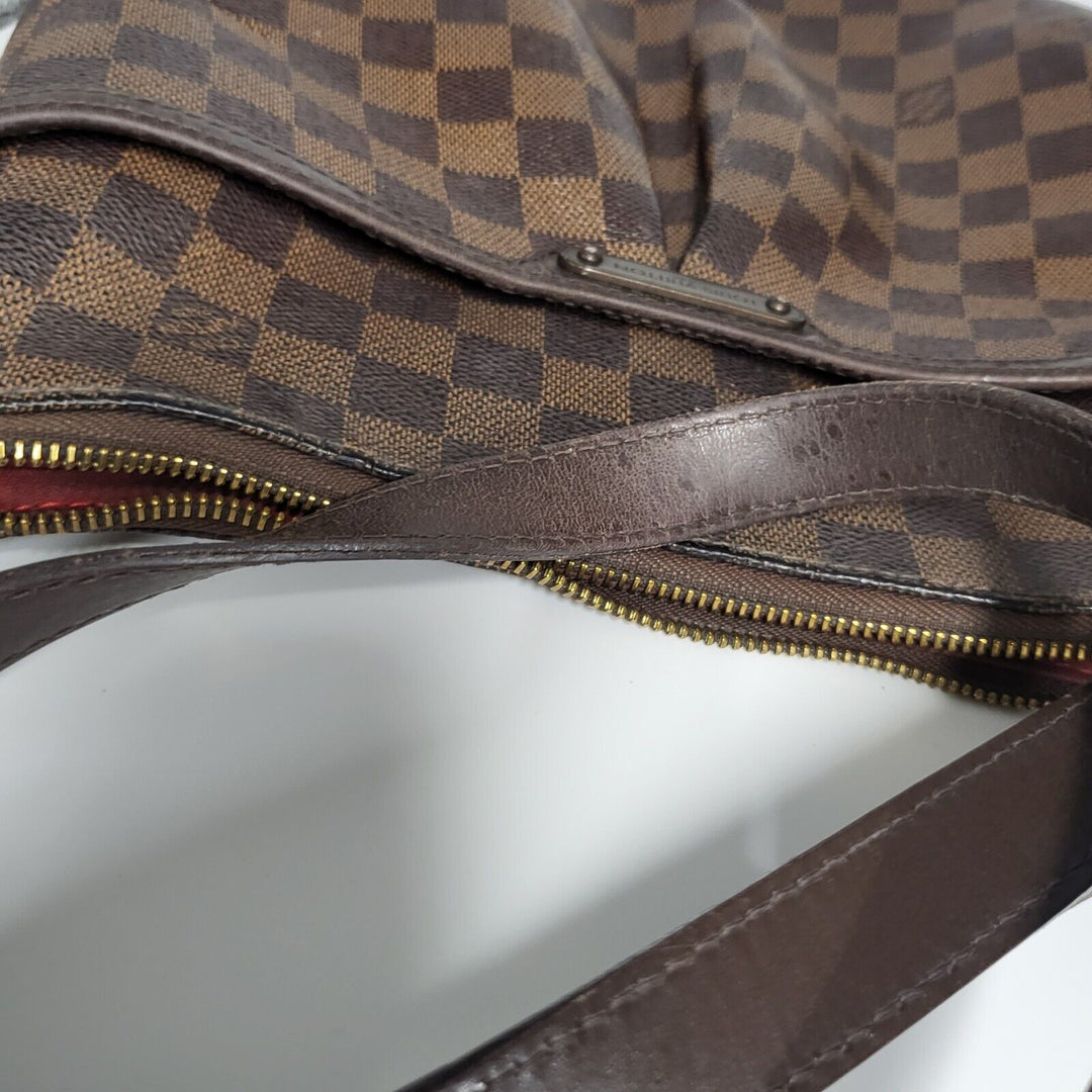 Louis Vuitton Bloomsbury Shoulder Bag GM Brown Canvas