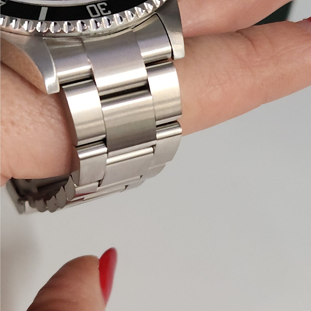Rolex Submariner Date Stainless Steel Black Dial Classic Dive Watch