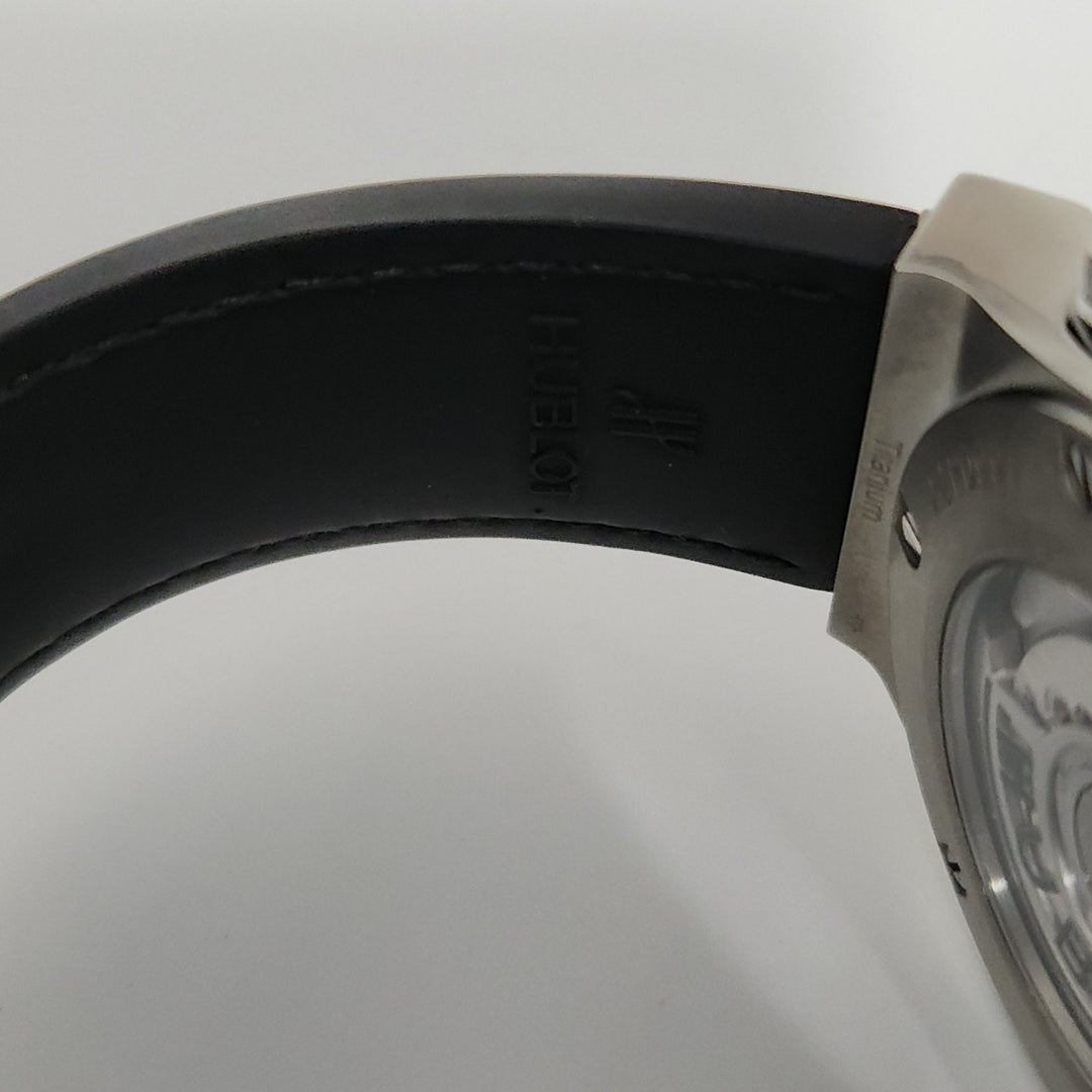 Hublot Classic Fusion Chronograph Green Titanium's Mint Automatic Men Watch