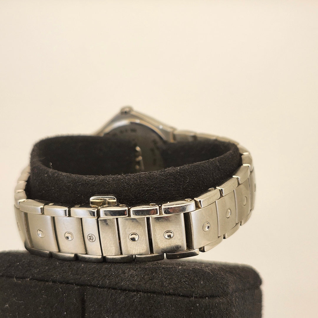 Movado SE Sapphire Crystal Steel Link Bracelet Watch 84 A1 1838 ref 8106179
