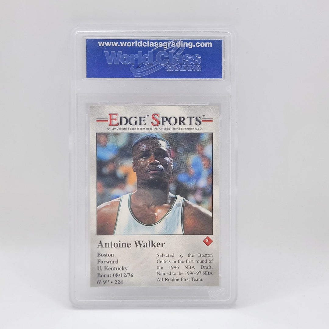 1997 Collector's Edge Antoine Walker Rookie #8 WCG 10 Gem Mint Boston Celtics