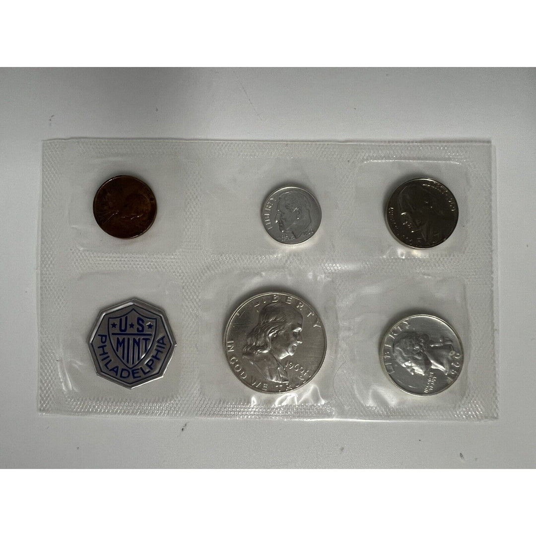 1960 PROOF SET * ORIGINAL * 5 Coin U.S. Mint Flat Pack Proof Set